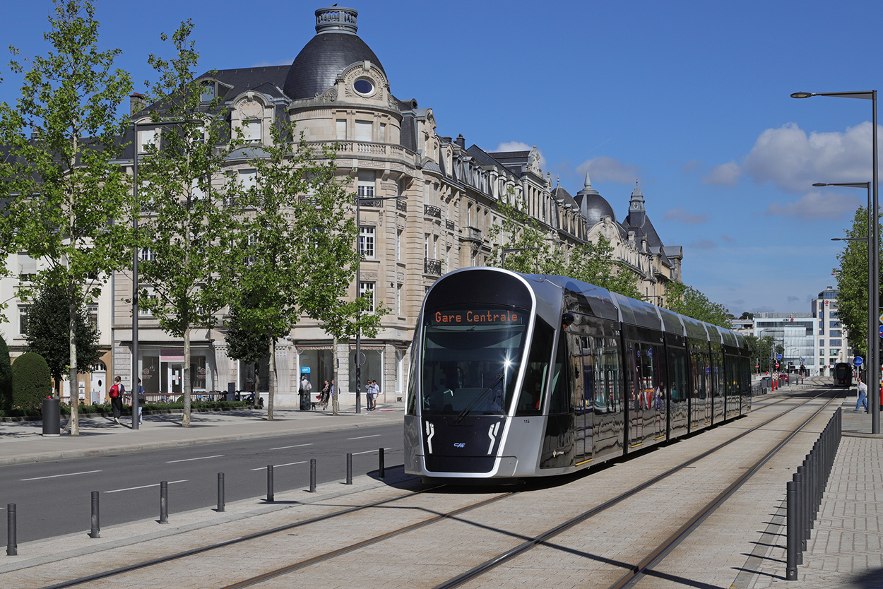 Люксембург, CAF Urbos 3 № 115
