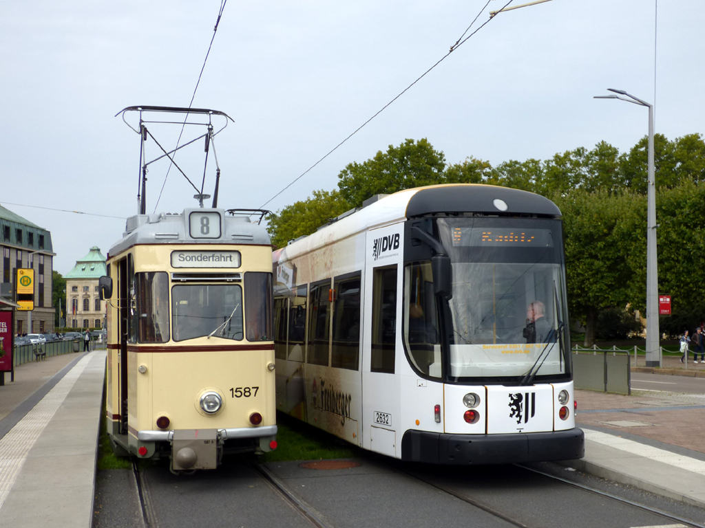 Dresden, Gotha T57 Br. 1587 (201 310); Dresden — 150th anniversary of Dresden trams (24.09.2022)
