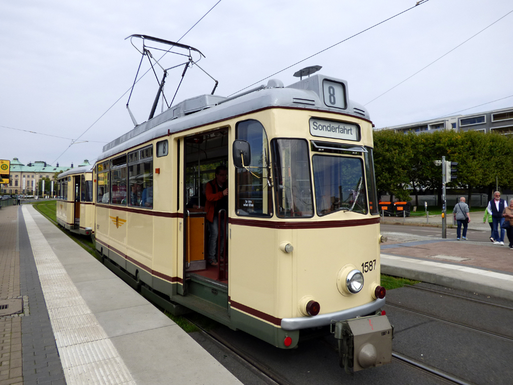 Dresde, Gotha T57 N°. 1587 (201 310); Dresde — 150th anniversary of Dresden trams (24.09.2022)
