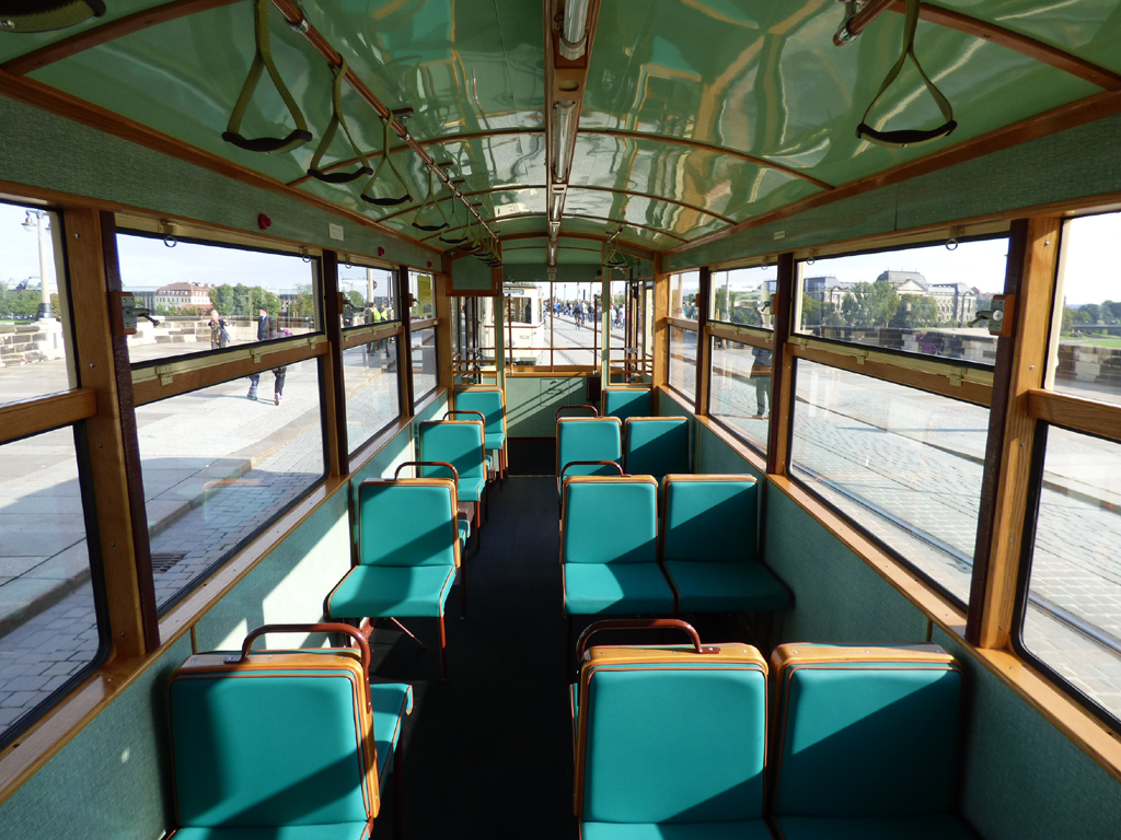 Dresden, Dresden 2-axle trailer car № 1219 (251 305); Dresden — 150th anniversary of Dresden trams (24.09.2022)