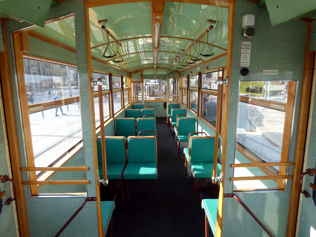 Дрезден, Двухосный прицепной Dresden № 1219 (251 305); Дрезден — 150 лет трамвайному движению в Дрездене (24.09.2022)