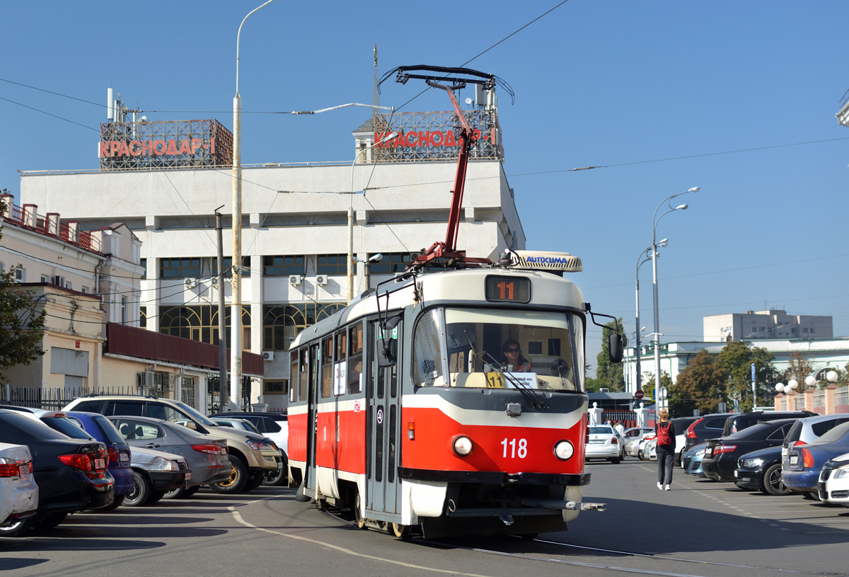Краснодар, Tatra T3SU КВР ТМЗ № 118