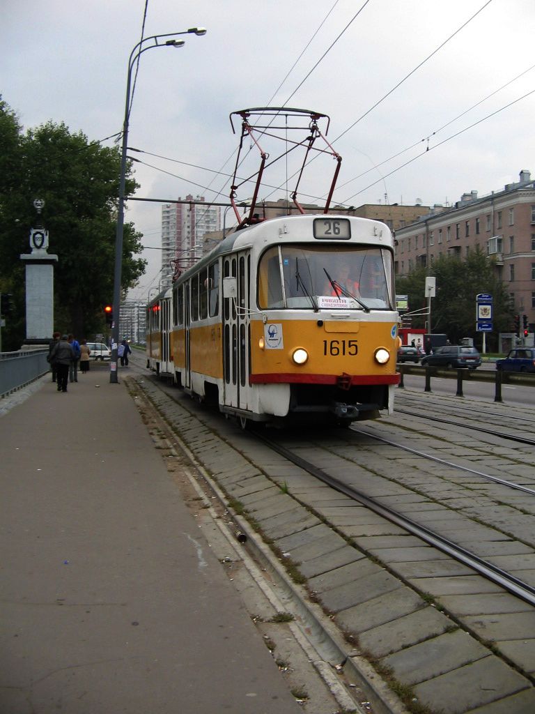 莫斯科, Tatra T3SU # 1615