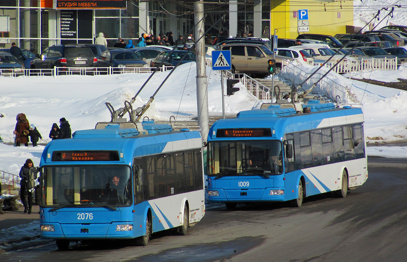 Пенза, БКМ 321 № 2076; Пенза, БКМ 321 № 1009