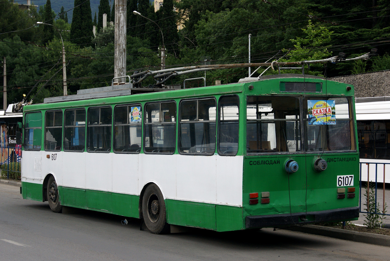 Крымский троллейбус, Škoda 14Tr89/6 № 6107