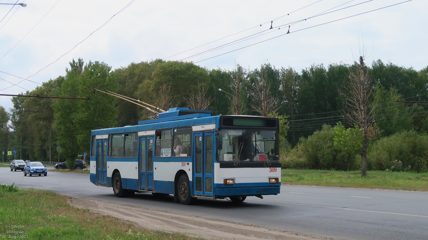 Вологда, ВМЗ-5298.00 (ВМЗ-375) № 309
