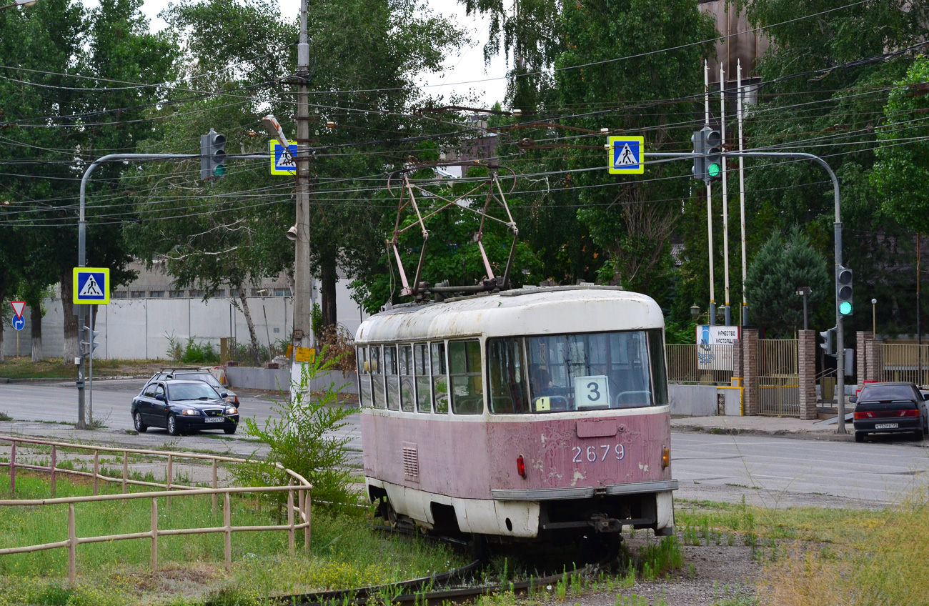 Волгоград, Tatra T3SU (двухдверная) № 2679