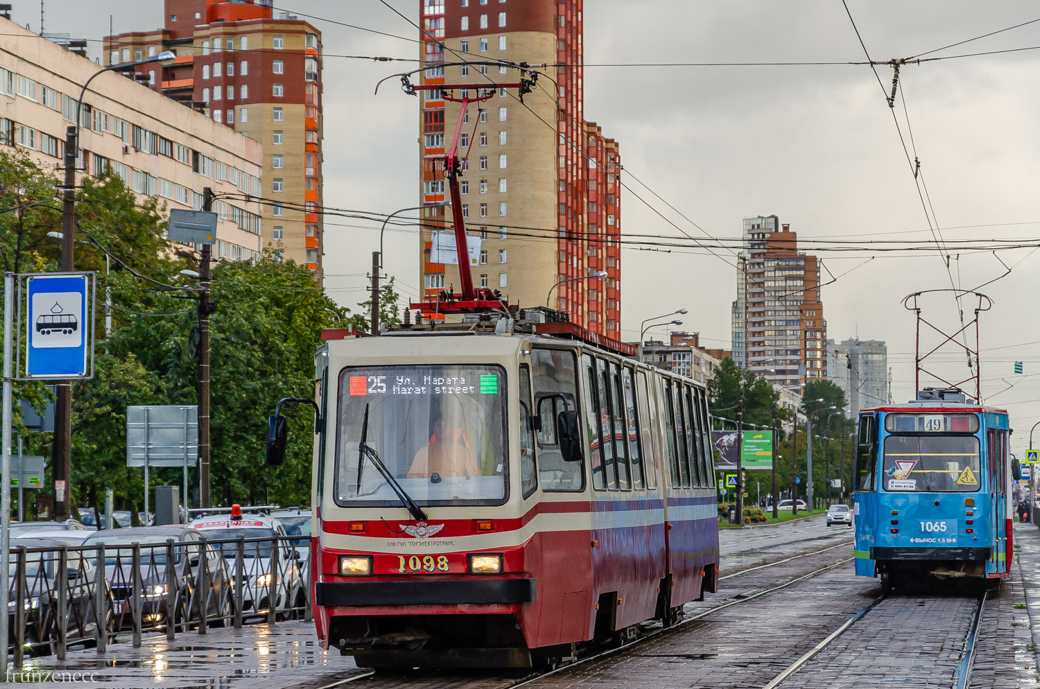 Санкт Петербург, ЛВС-86К № 1098; Санкт Петербург, ЛВС-86К № 1065