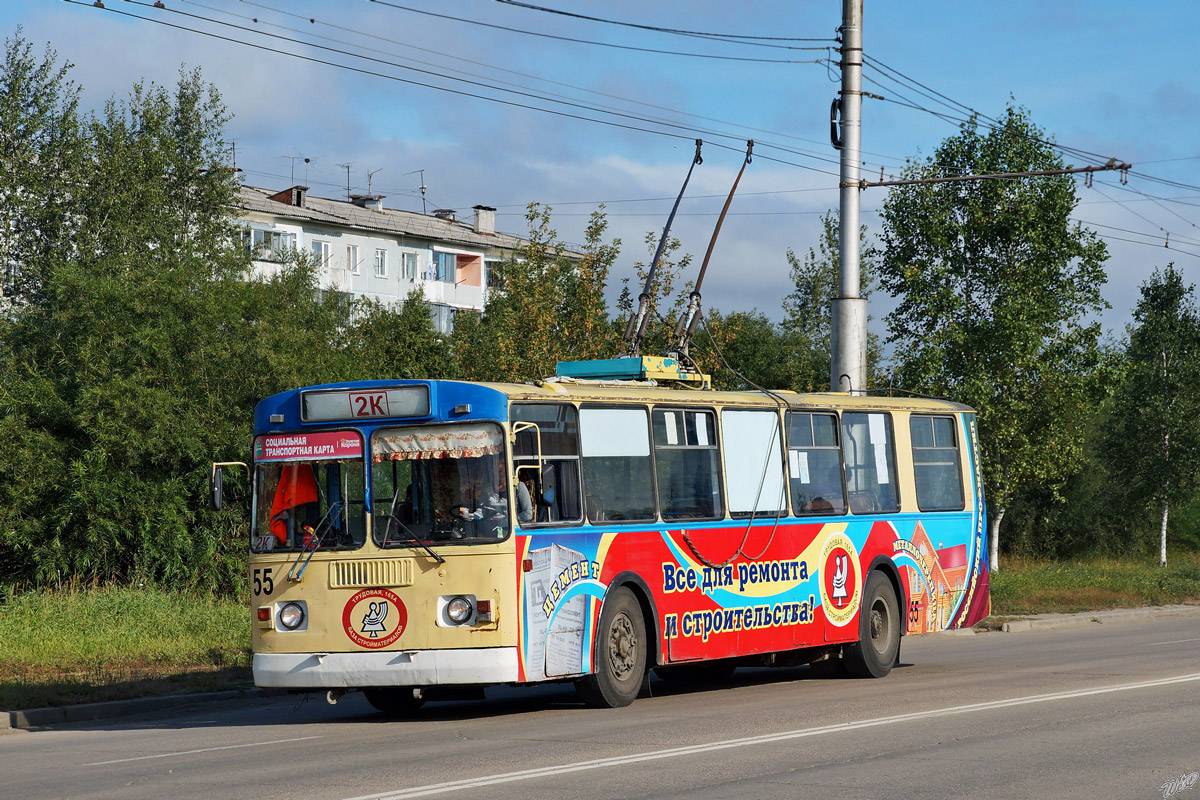 Благовещенск, ЗиУ-682Г [Г00] № 55