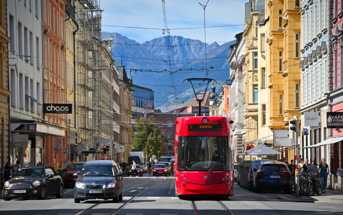 Инсбрук, Bombardier Flexity Outlook № 316