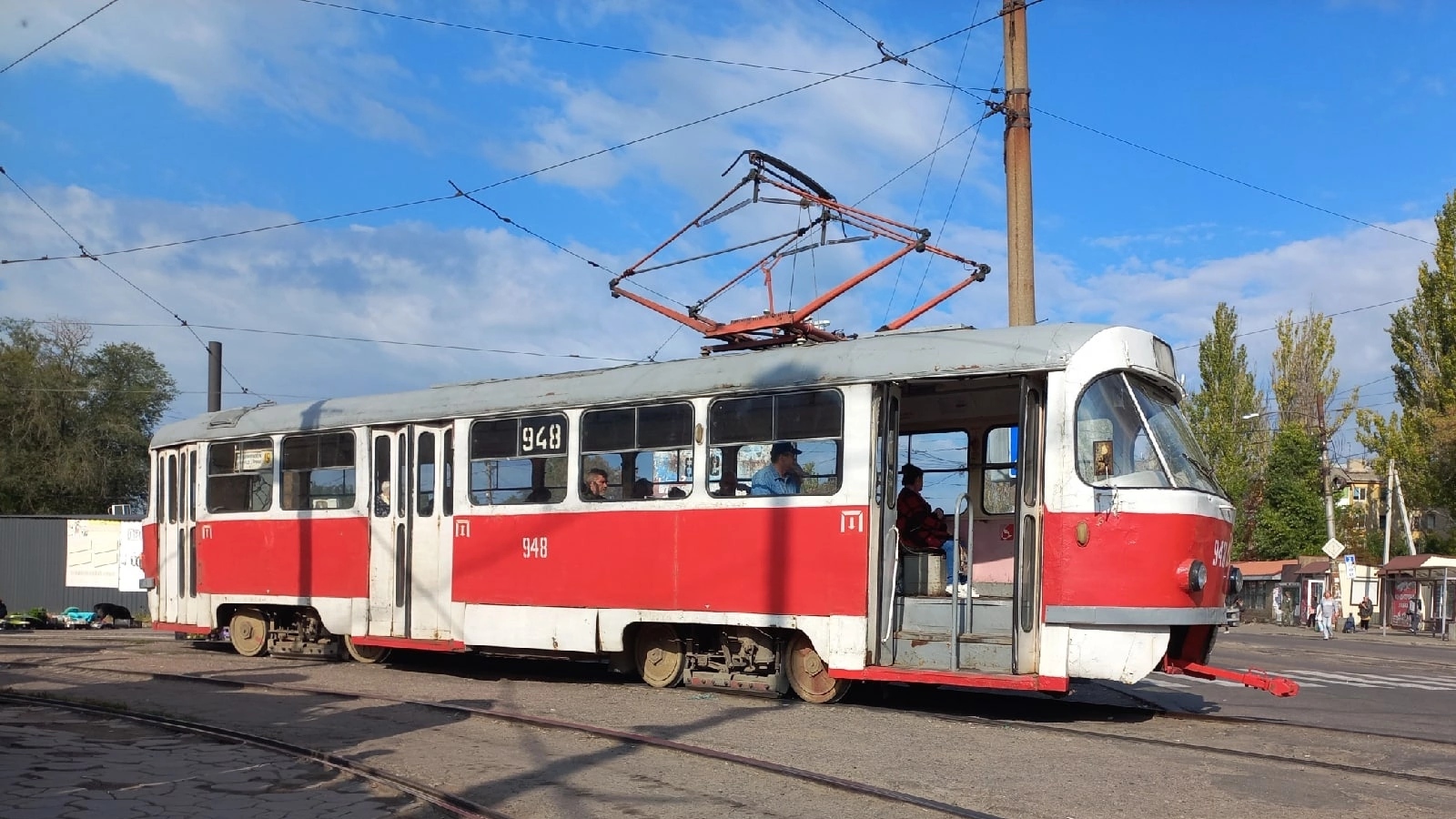 Donetsk, Tatra T3SU # 948
