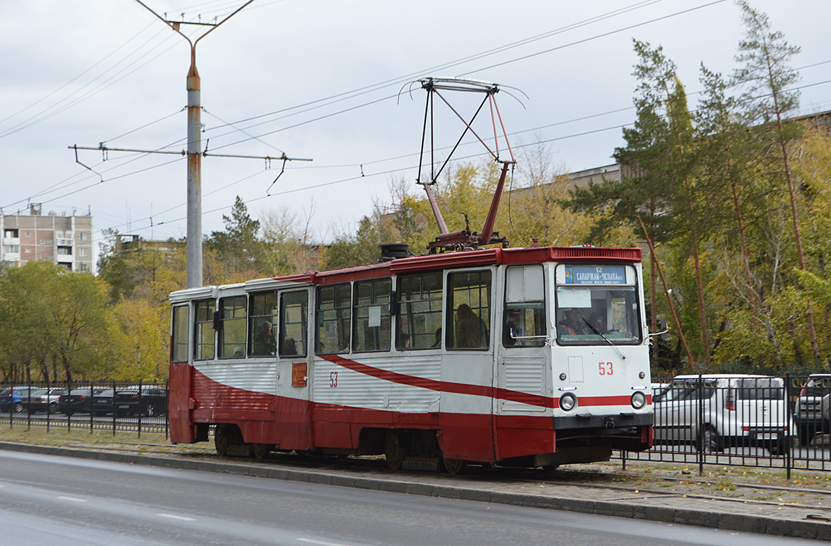 Павлодар, 71-605 (КТМ-5М3) № 53