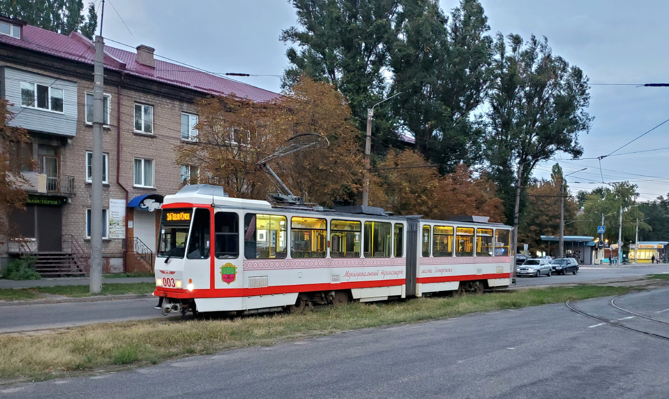 Запорожье, Tatra KT4DtM № 003