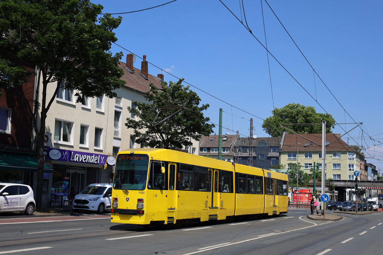 Эссен – Мюльхайм-ан-дер-Рур, Duewag M8C № 1151