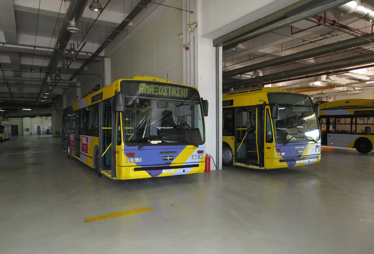 Athens, Van Hool A300T Br. 7053; Athens, Van Hool A300T Br. 7001