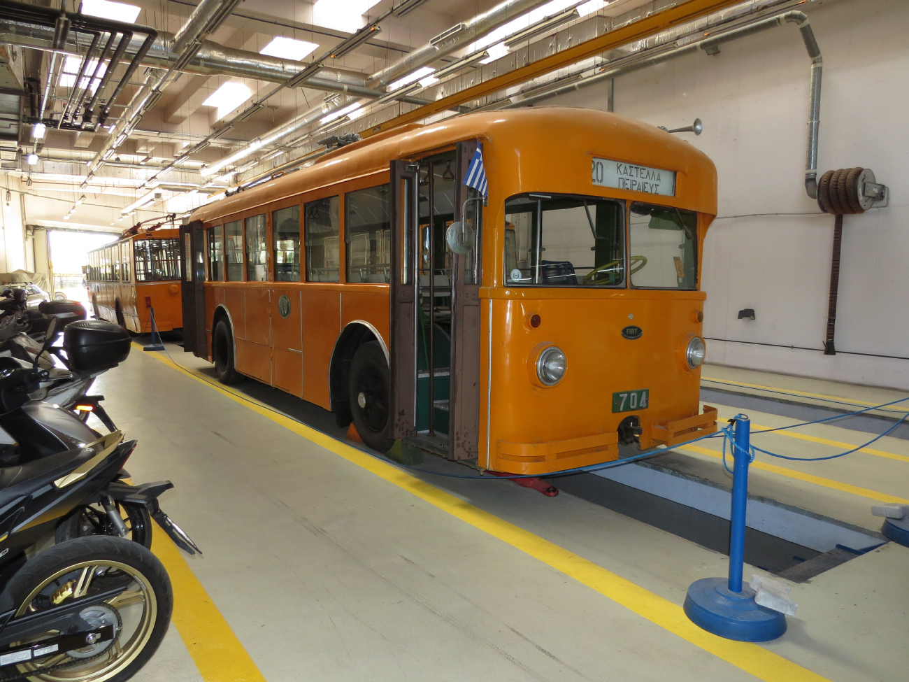 Athènes, Fiat 656F N°. 704