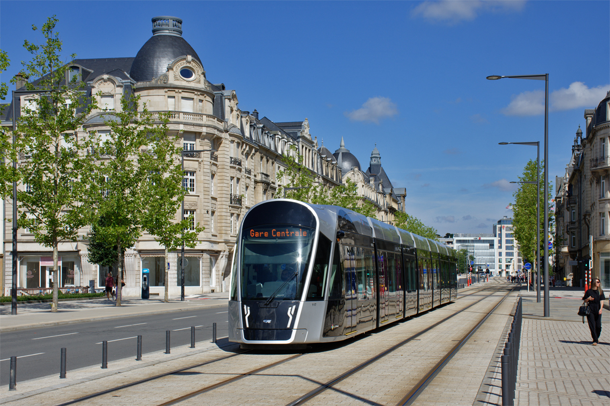 Люксембург, CAF Urbos 3 № 117