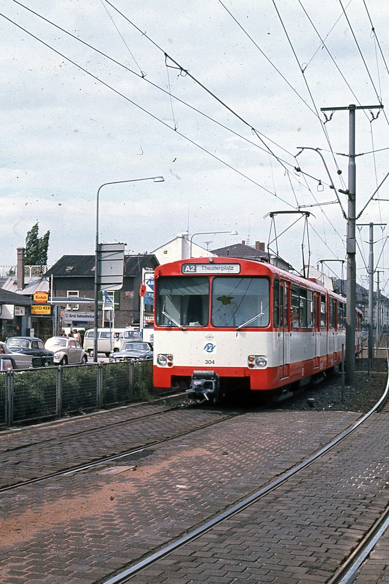 Франкфурт-на-Майні, Duewag U2 № 304