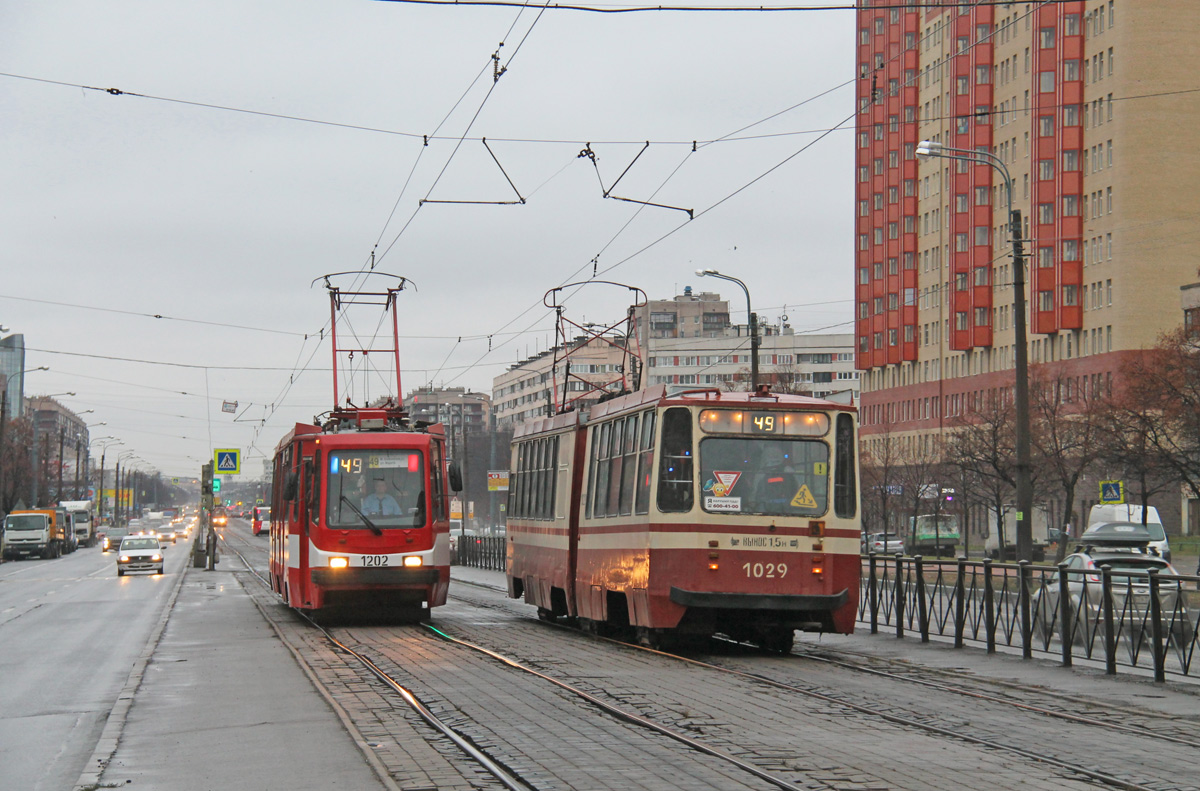 Санкт-Петербург, 71-147А (ЛВС-97А) № 1202; Санкт-Петербург, 71-147К (ЛВС-97К) № 1029