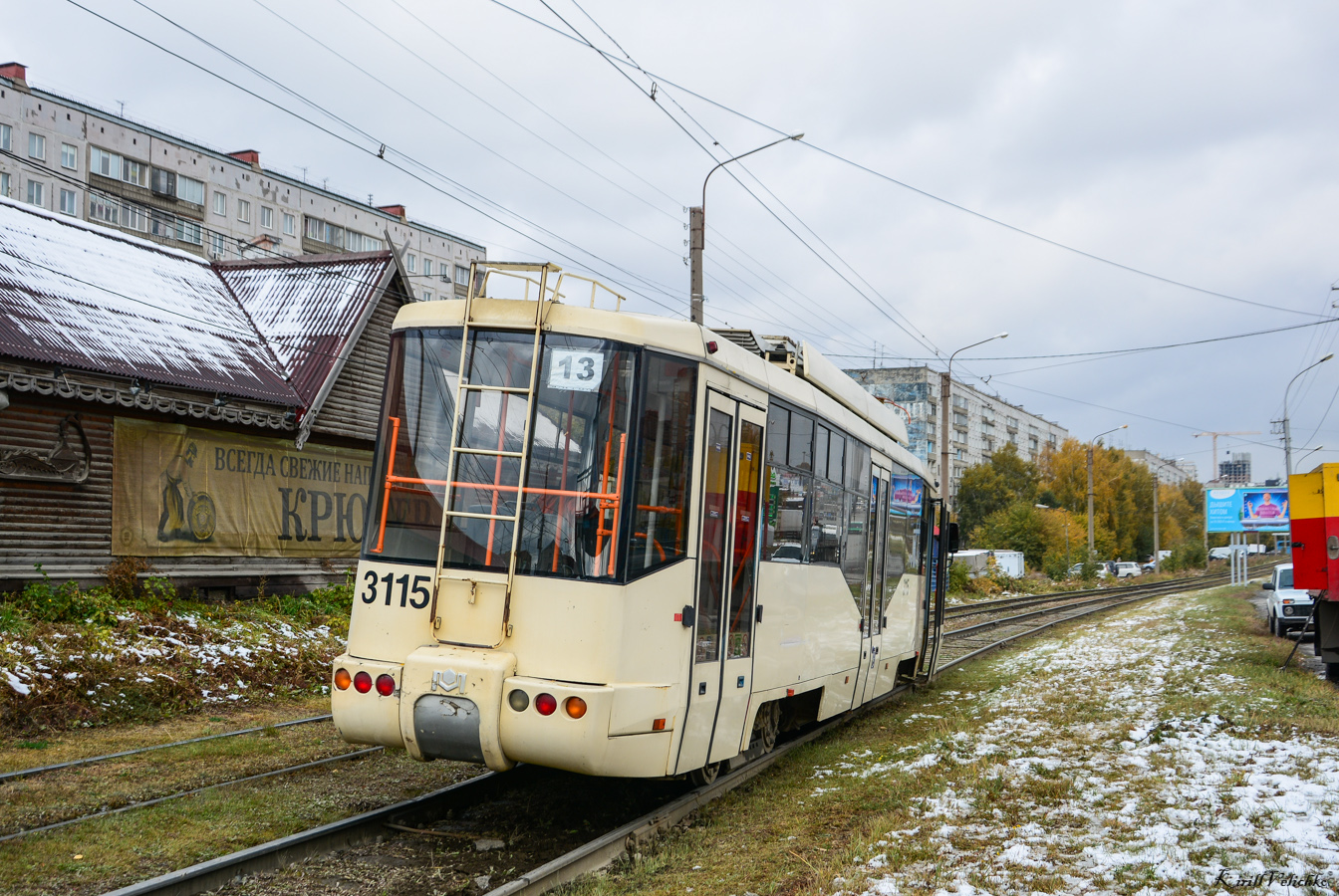 Новосибирск, БКМ 62103 № 3115; Новосибирск — Происшествия