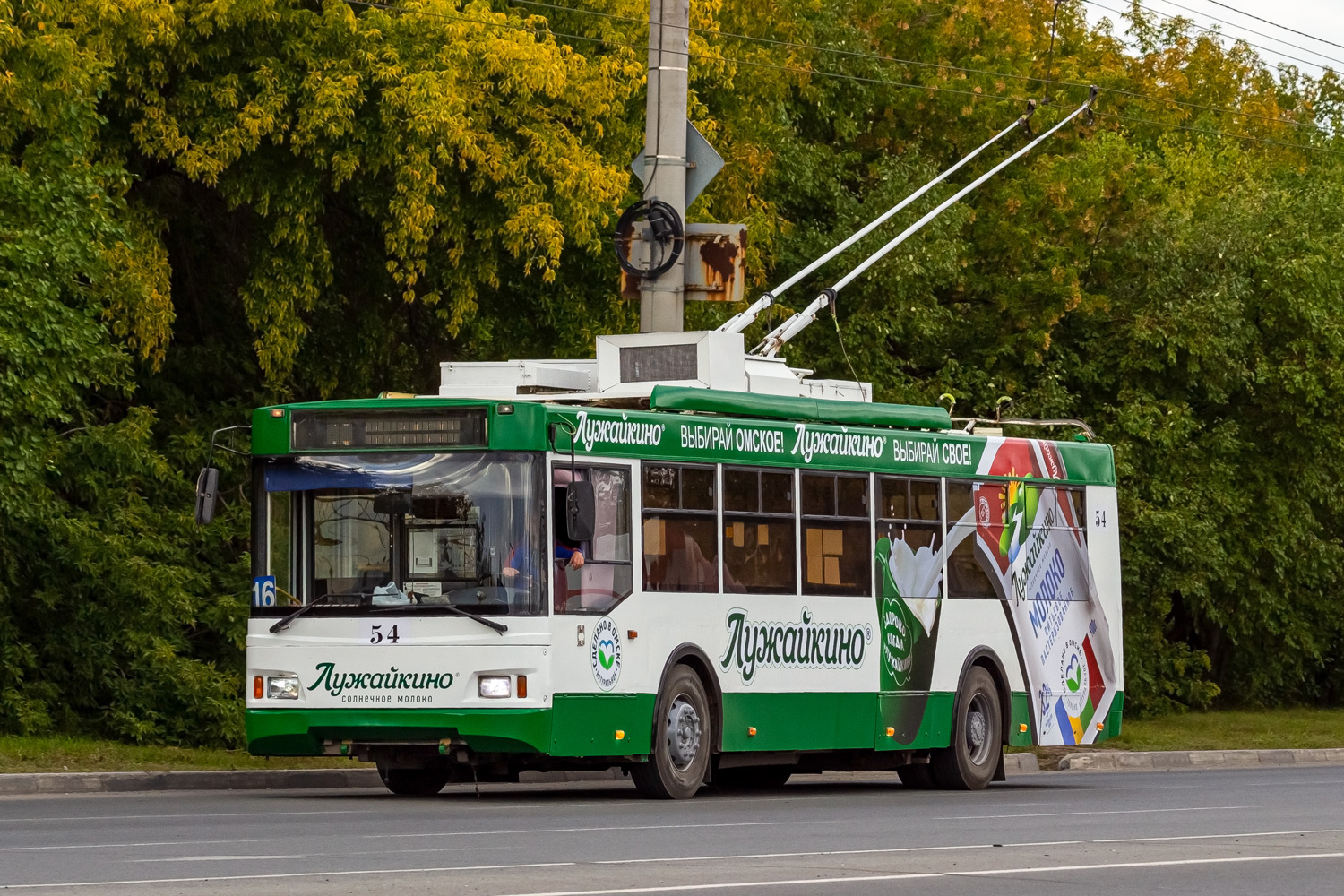 Омск, Тролза-5275.03 «Оптима» № 54