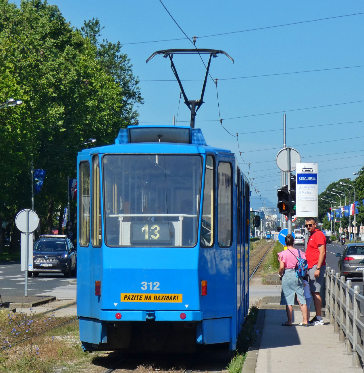 Zagrebas, Tatra KT4YU nr. 312