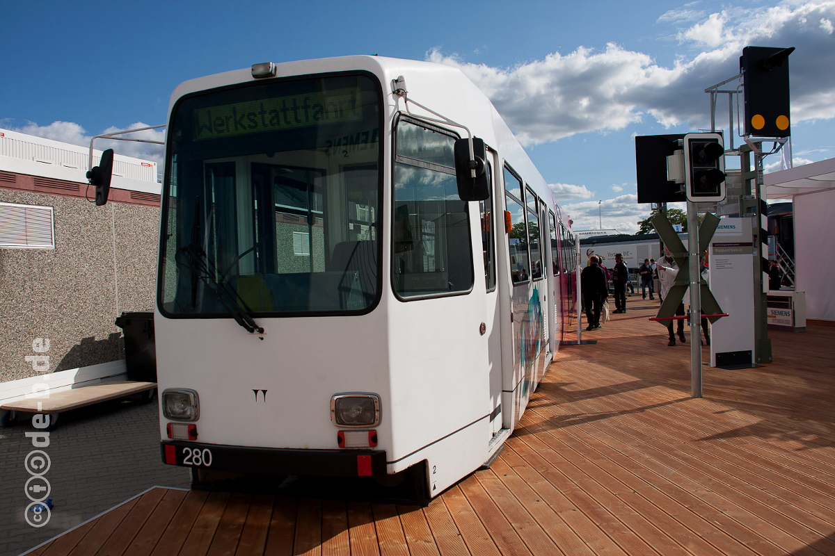 Эссен – Мюльхайм-ан-дер-Рур, Duewag M6C-NF № 280; Берлин — InnoTrans 2012