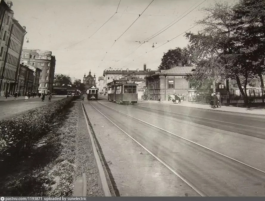 Санкт-Петербург — Исторические фотографии трамвайных вагонов