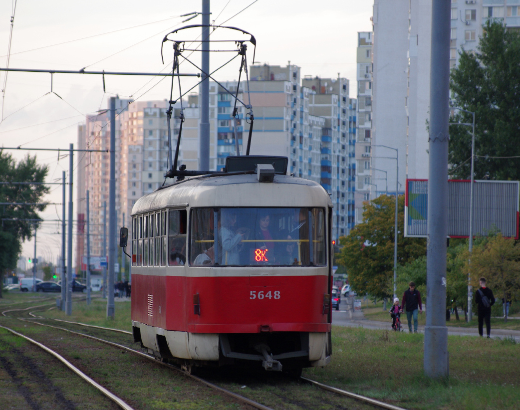 Киев, Tatra T3SUCS № 5648