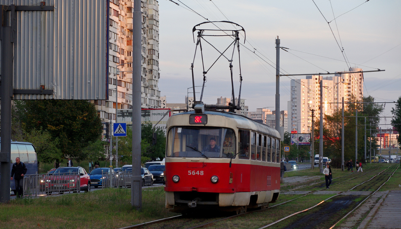 Киев, Tatra T3SUCS № 5648