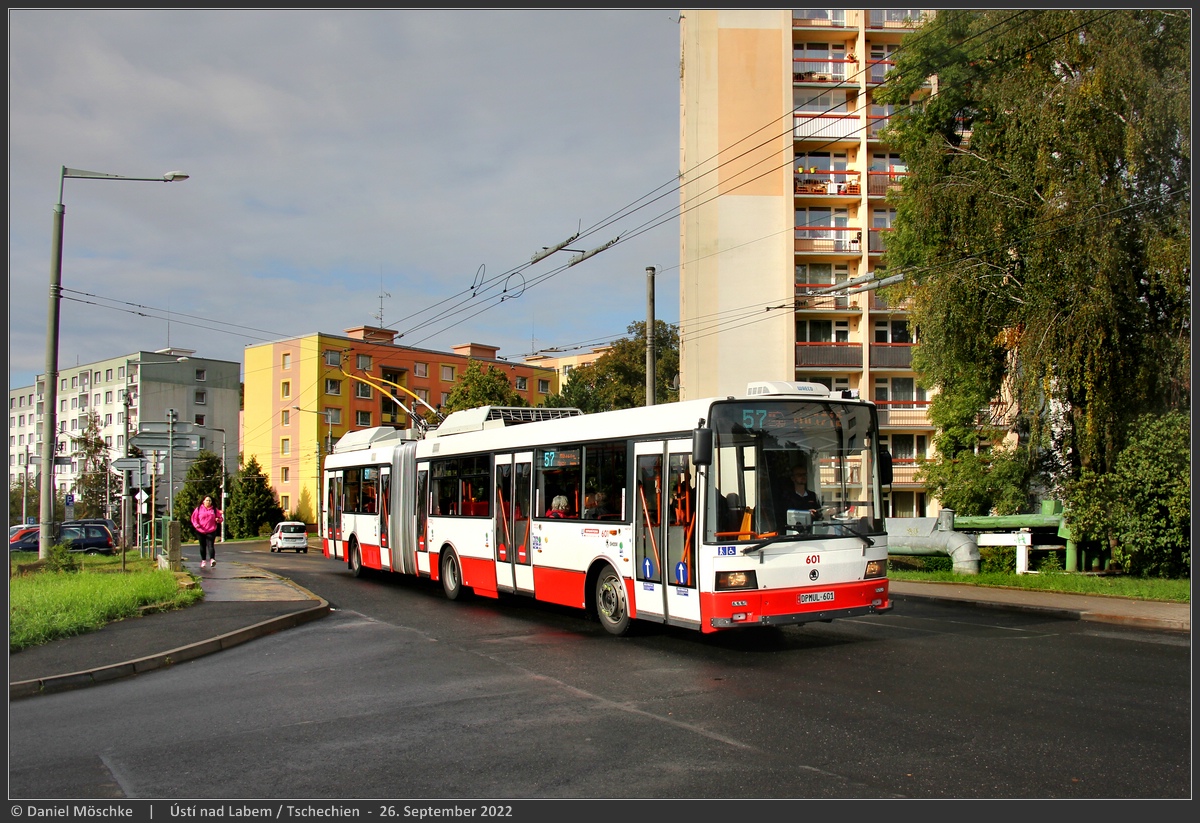 Усті-над-Лабем, Škoda 22Tr № 601