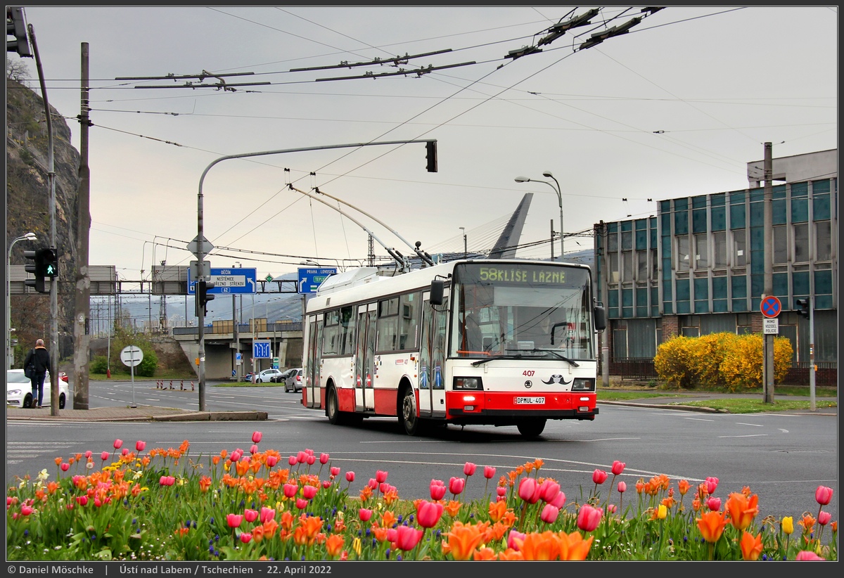 Ústí nad Labem, Škoda 21TrAC № 407