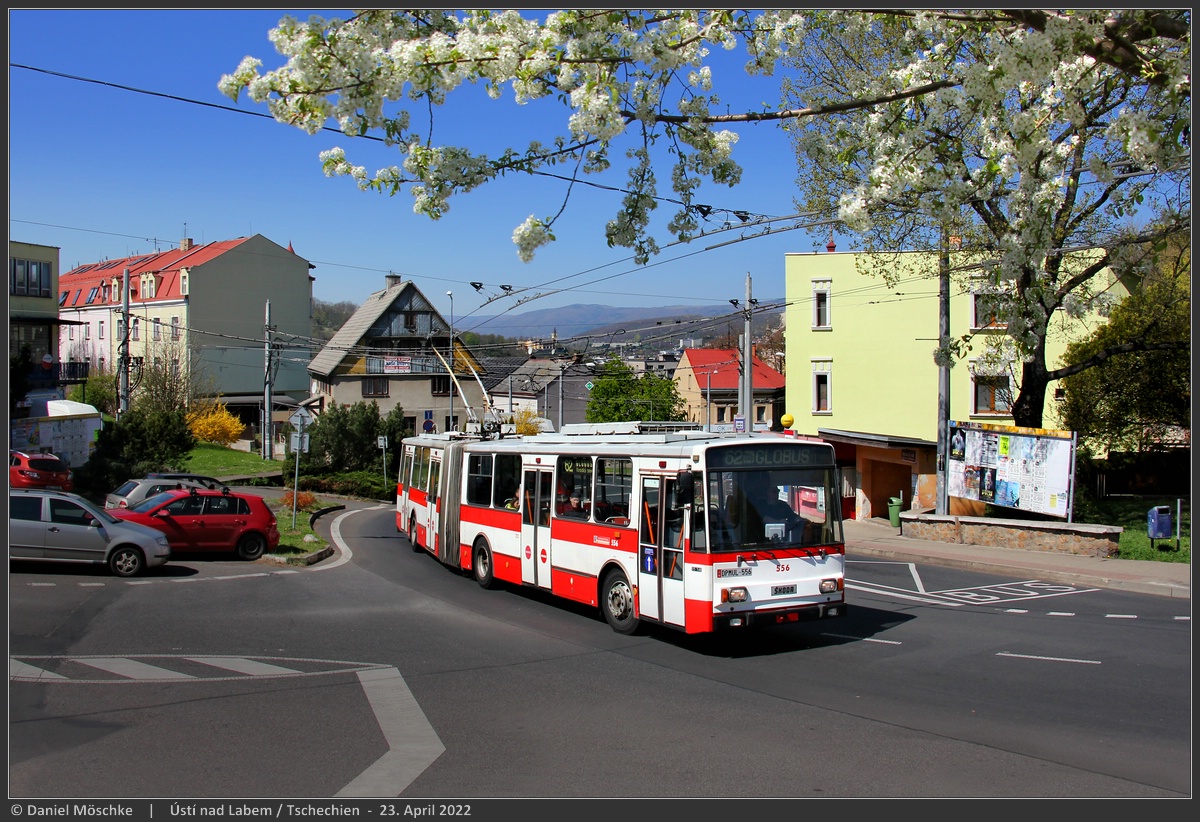 Усти-над-Лабем, Škoda 15Tr13/6M № 556
