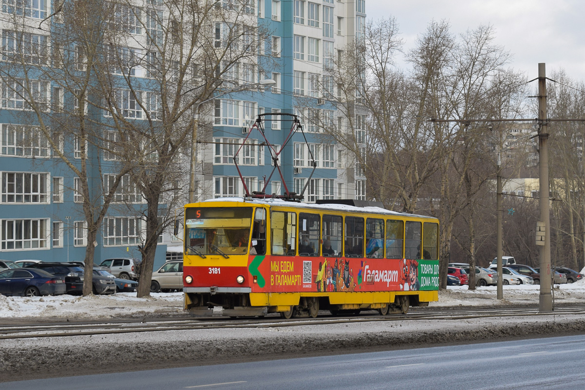 Барнаул, Tatra T6B5SU № 3181