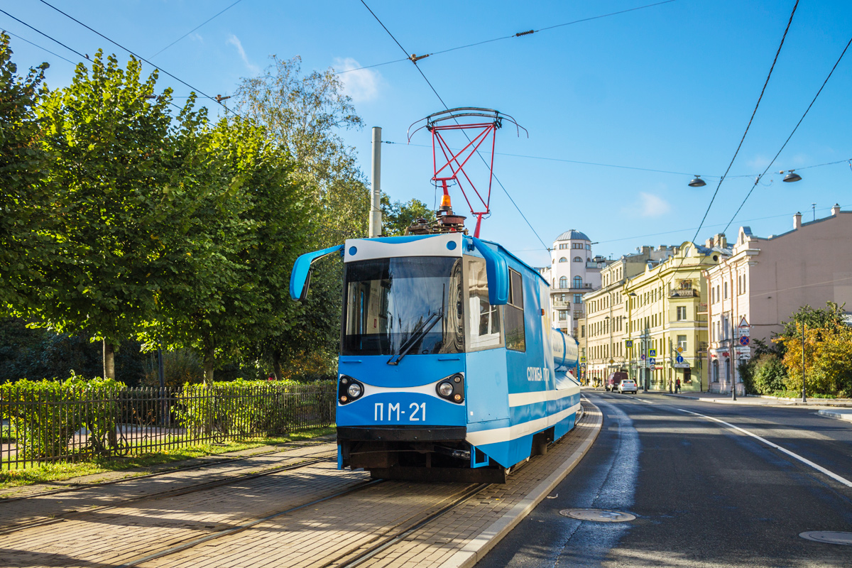 Санкт-Петербург, ТС-33В № ПМ-21; Санкт-Петербург — Выставка вагонов на 115-летие трамвая