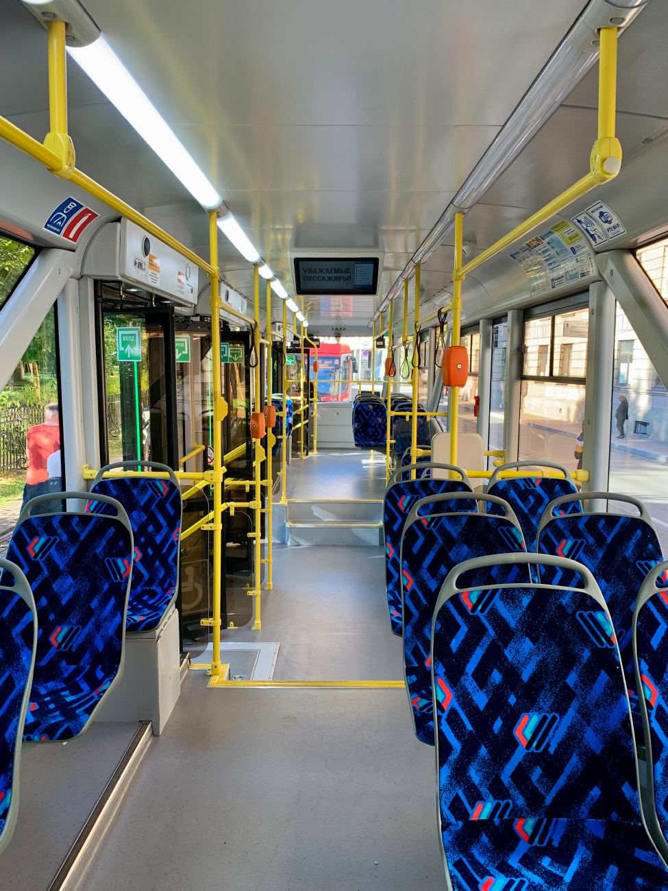 Saint-Petersburg, 71-153 (LM-2008) Br. 1432; Saint-Petersburg — Exhibition of wagons for the 115th anniversary of the tram