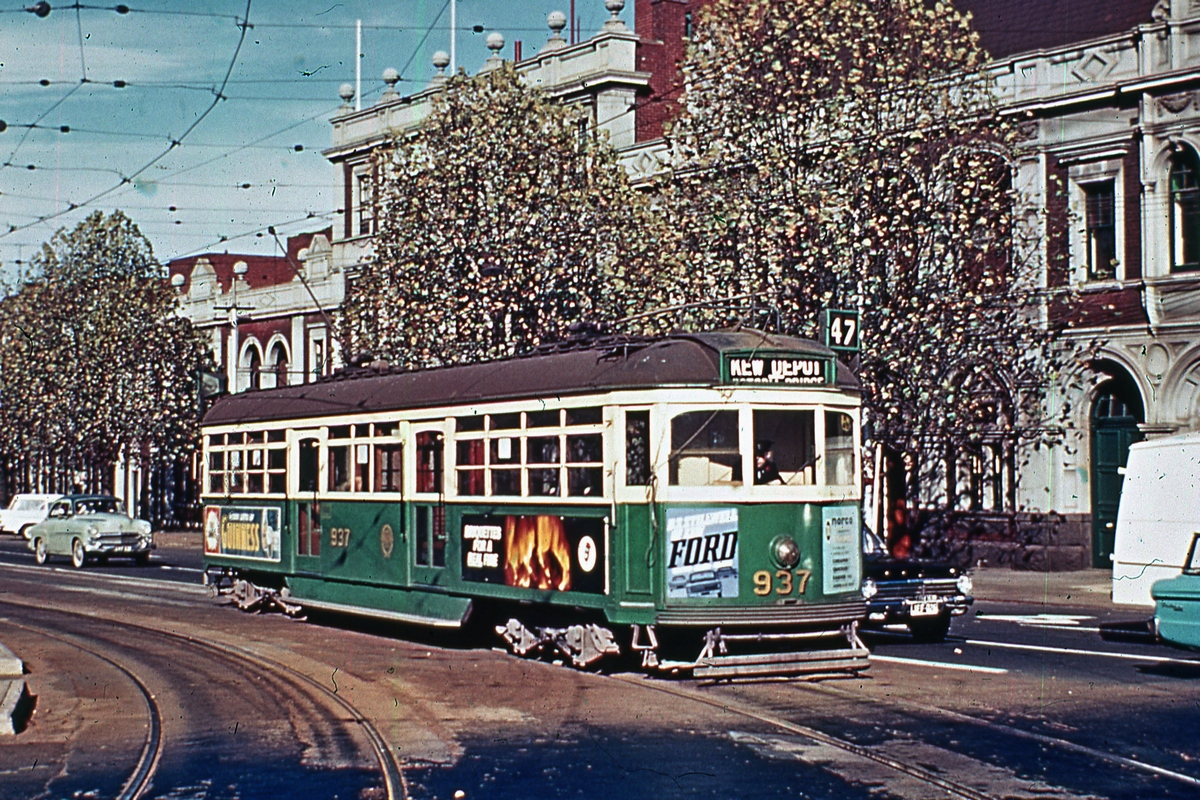 Мельбурн, MMTB W6 Class № 937; Мельбурн — Старые фотографии