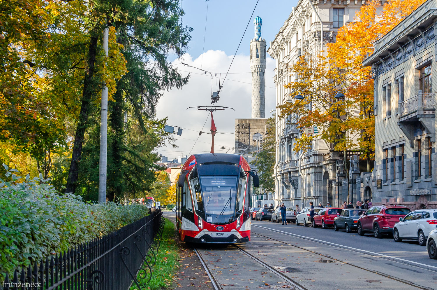 Санкт-Петербург, 71-923М «Богатырь-М» № 0209; Санкт-Петербург — Выставка вагонов на 115-летие трамвая