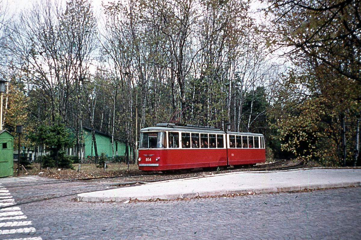 София, София-65 № 864; София — Исторически снимки — Трамвайни мотриси (1945–1989)