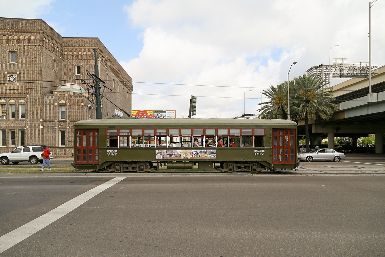 Новый Орлеан, Четырёхосный моторный Perley Thomas № 947