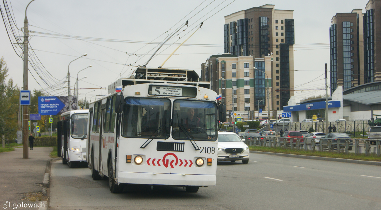 Красноярск, ЗиУ-682 КВР Красноярск № 2108