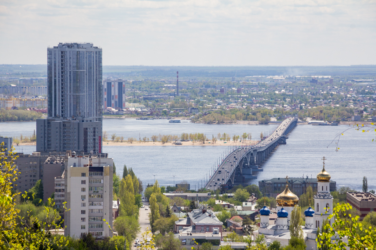 Саратов — Троллейбусные линии; Саратов — Электротранспорт с высоты