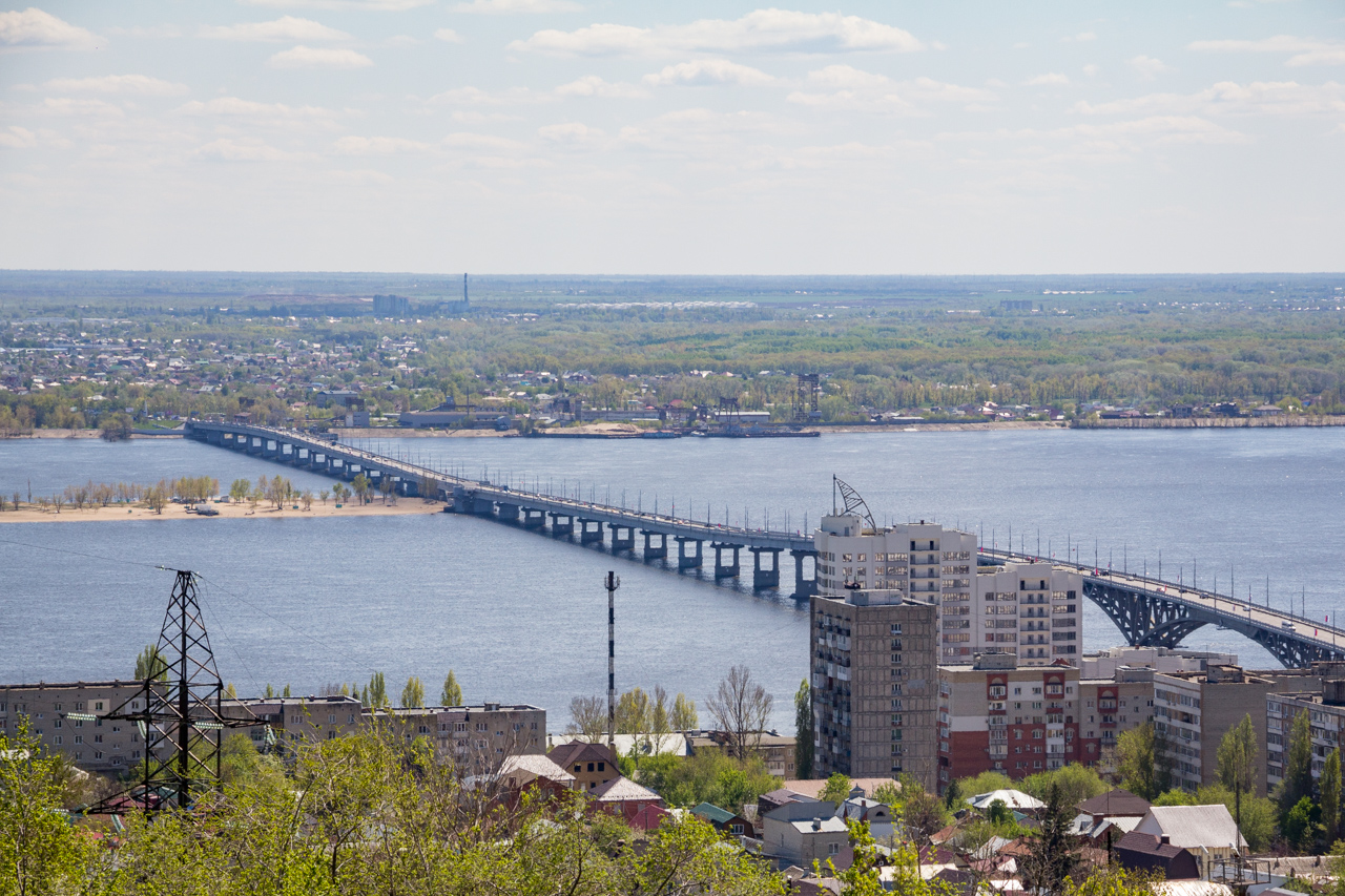 Саратов — Троллейбусные линии; Саратов — Электротранспорт с высоты
