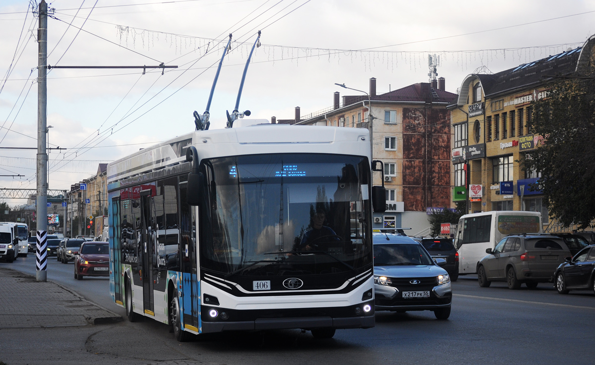 Омск, ПКТС-6281.00 «Адмирал» № 406 Омск, ПКТС-6281.00 «Адмирал» № 406