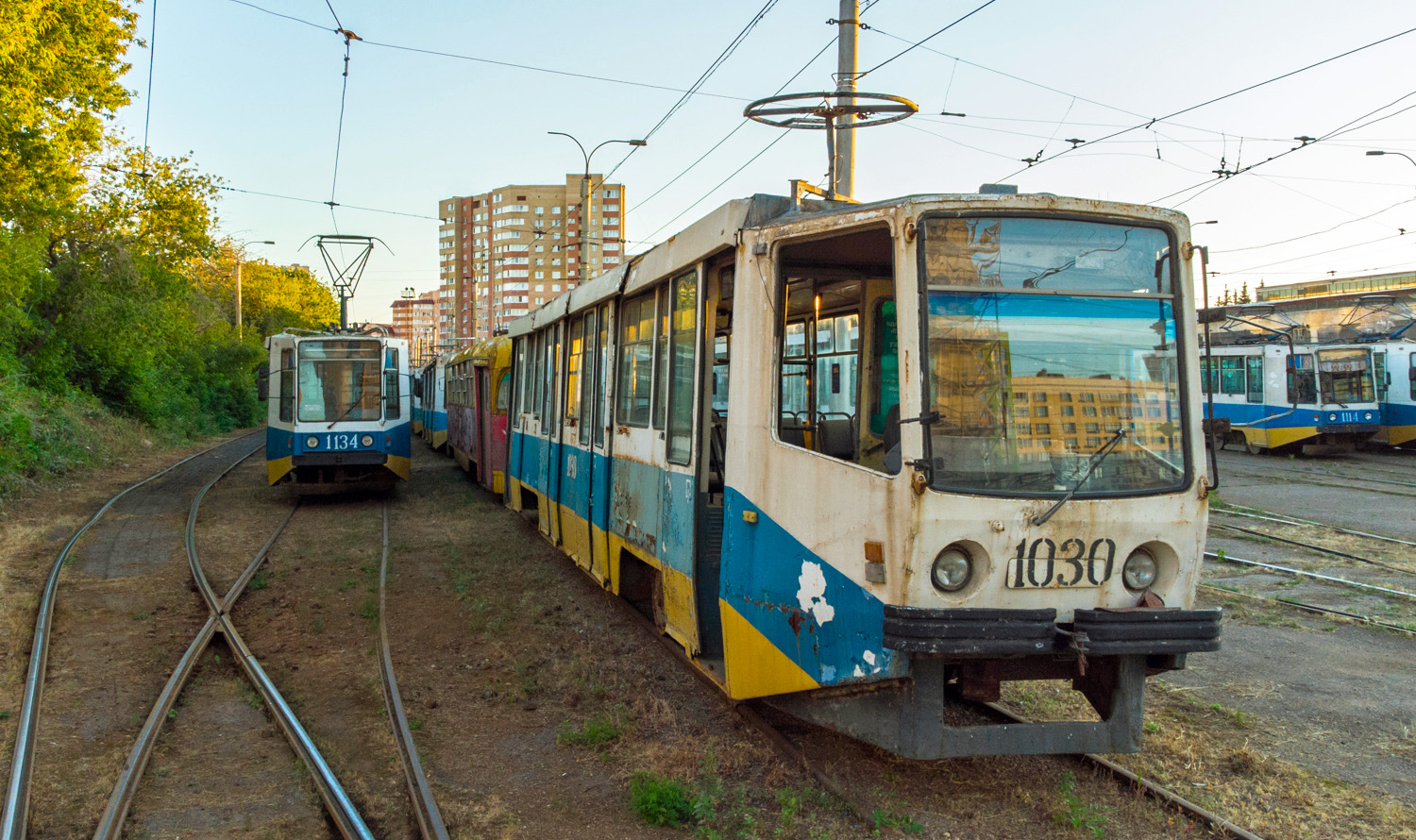 Уфа, 71-608К № 1134; Уфа, 71-608КМ № 1030