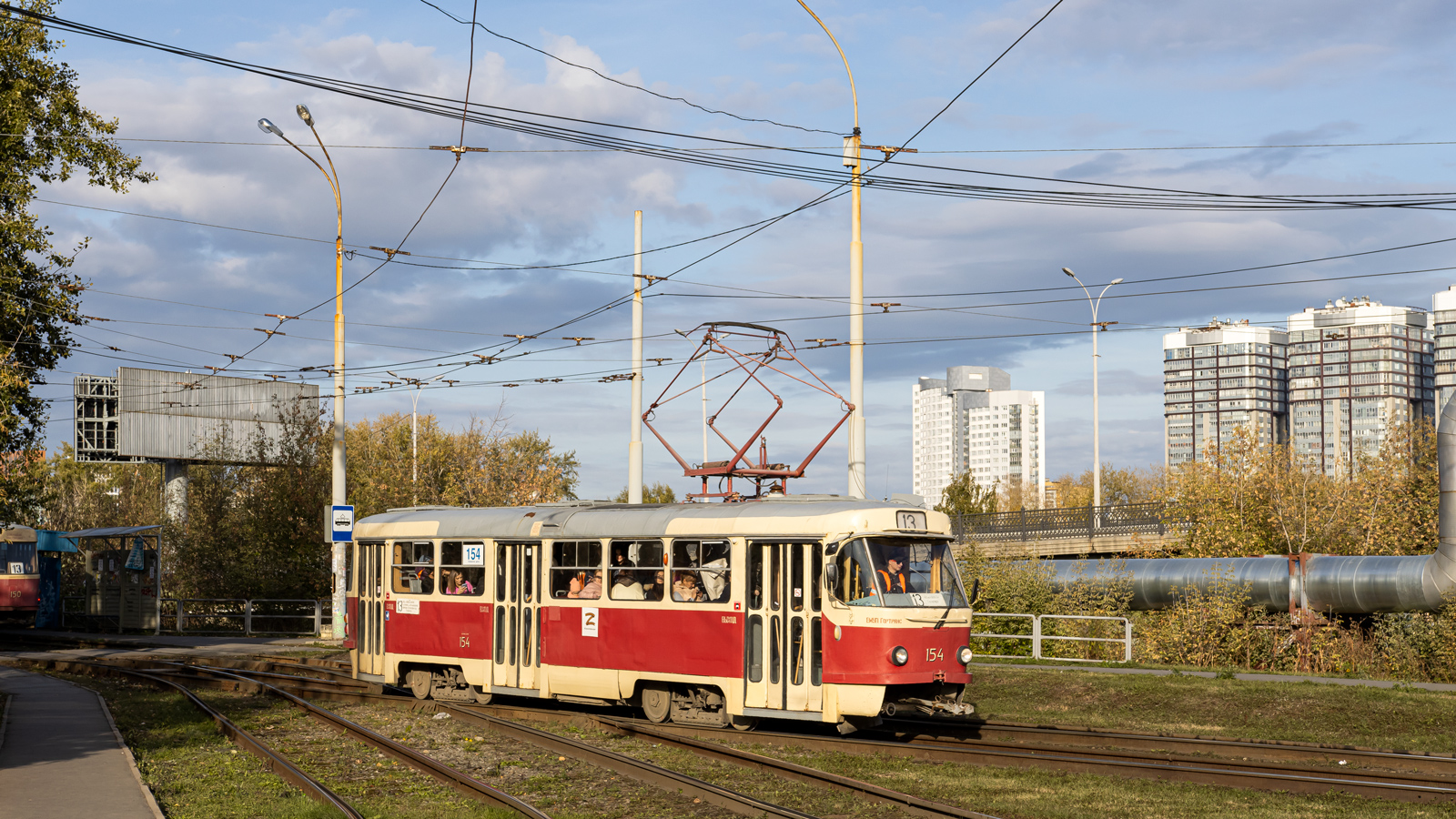 Екатеринбург, Tatra T3SU № 154