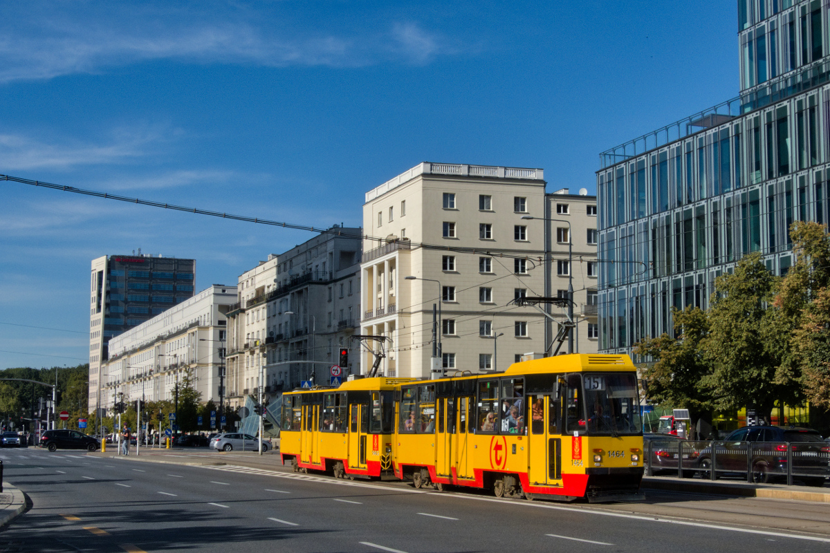 Варшава, Konstal 105Nm № 1464