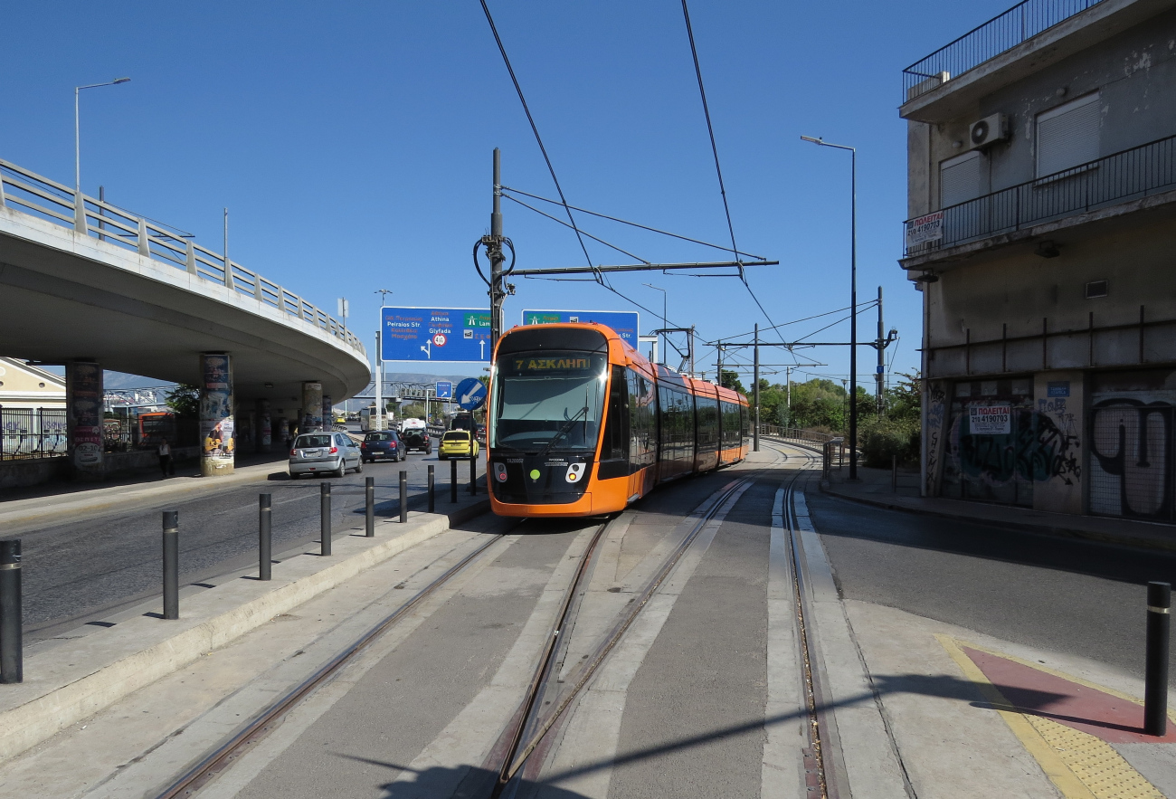 Афины — Трамваи – линии и инфраструктура