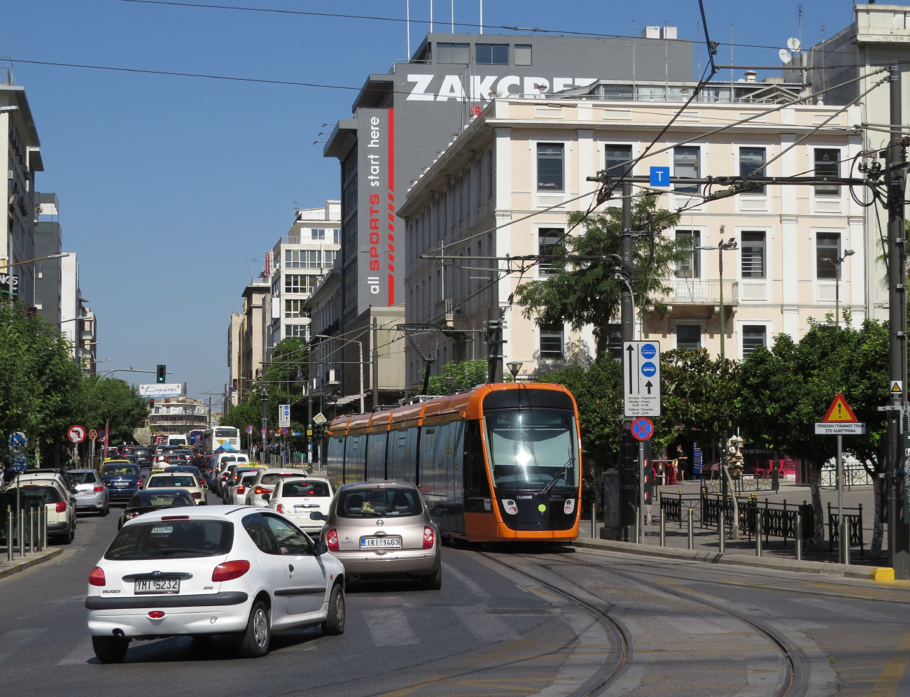 Афины, Alstom Citadis 305 № 20045