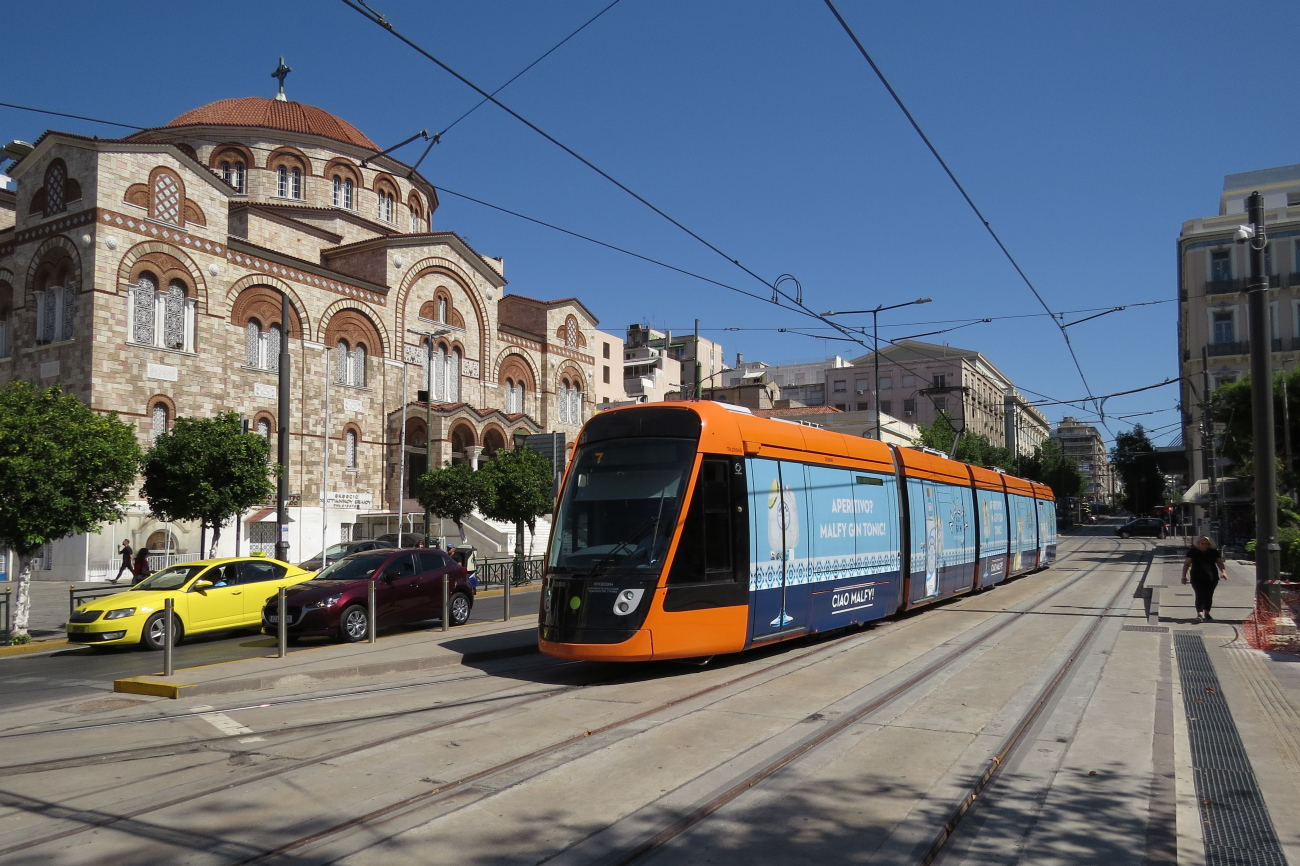 Афины, Alstom Citadis 305 № 20045